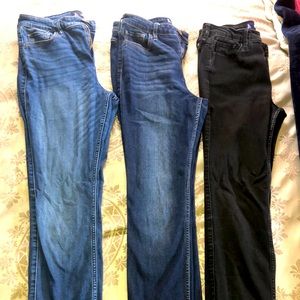 Size 9 Long Hollister Skinny Jeans